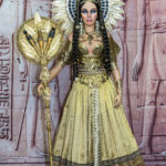 Liz Taylor as Cleopatra